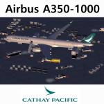 FS2004 Cathay Pacific Airbus A350-1000 AGS-5G.
